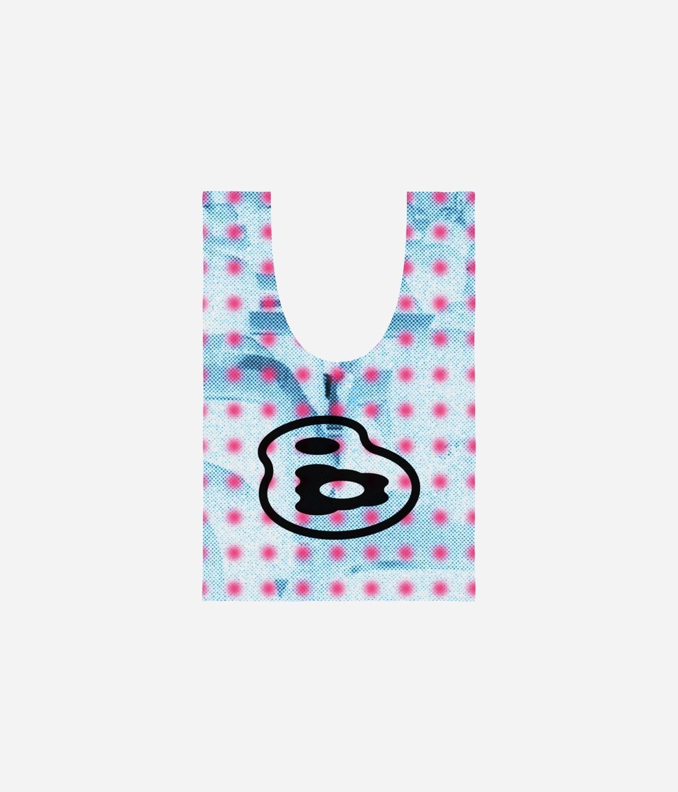 b.Eautiful x LTTT "Dots Reusable Bag Mini" Blue / Pink - WEAREALLANIMALS