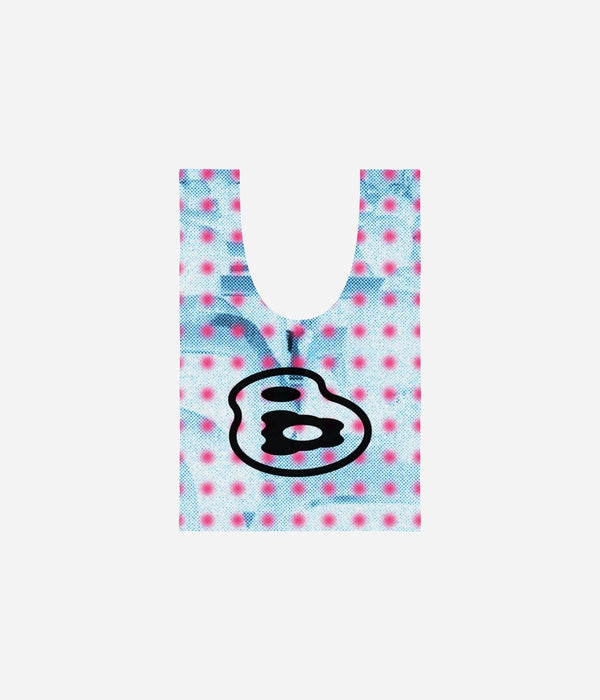b.Eautiful x LTTT "Dots Reusable Bag Mini" Blue / Pink - WEAREALLANIMALS