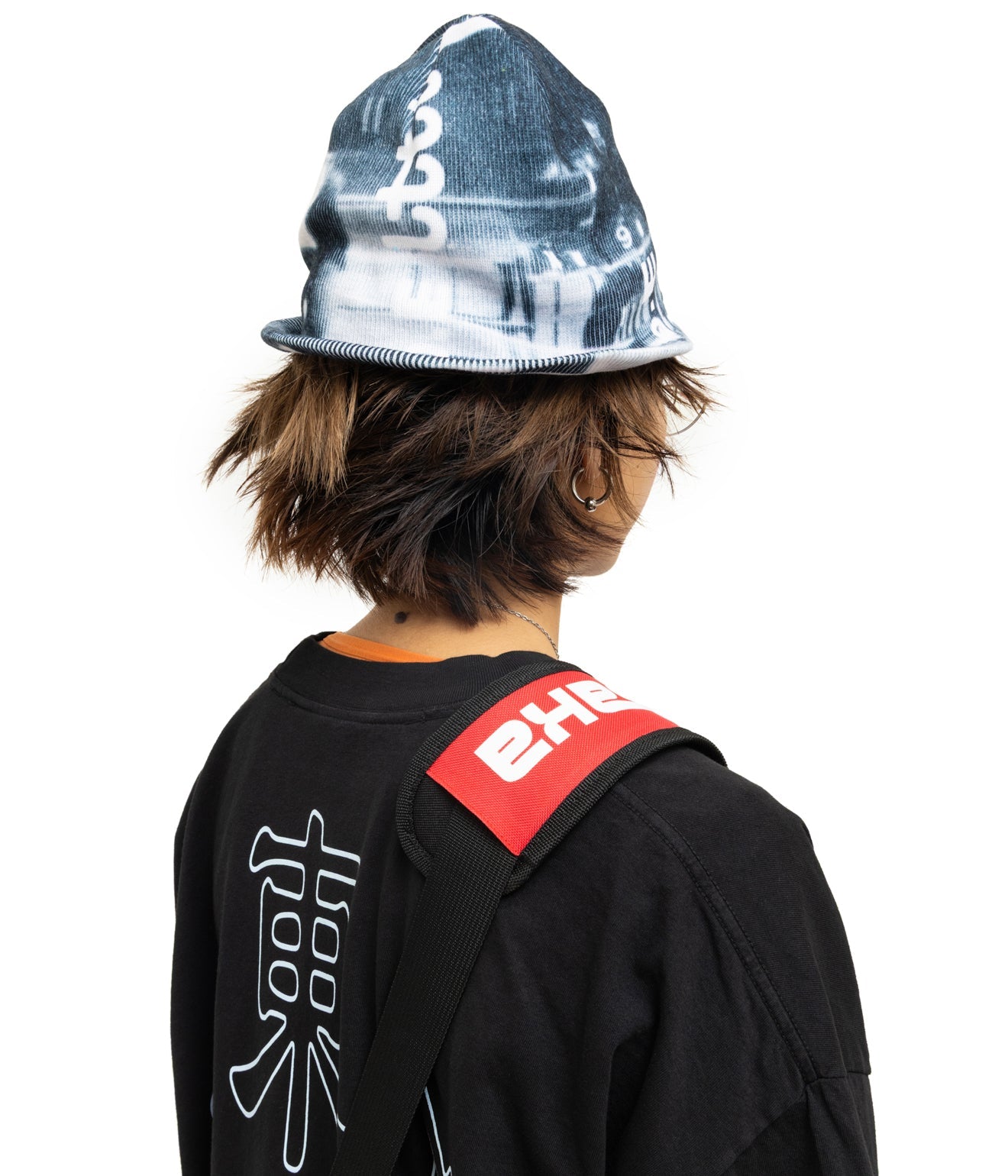 b.Eautiful x LTTT "Generous Beanie" Black / White - WEAREALLANIMALS