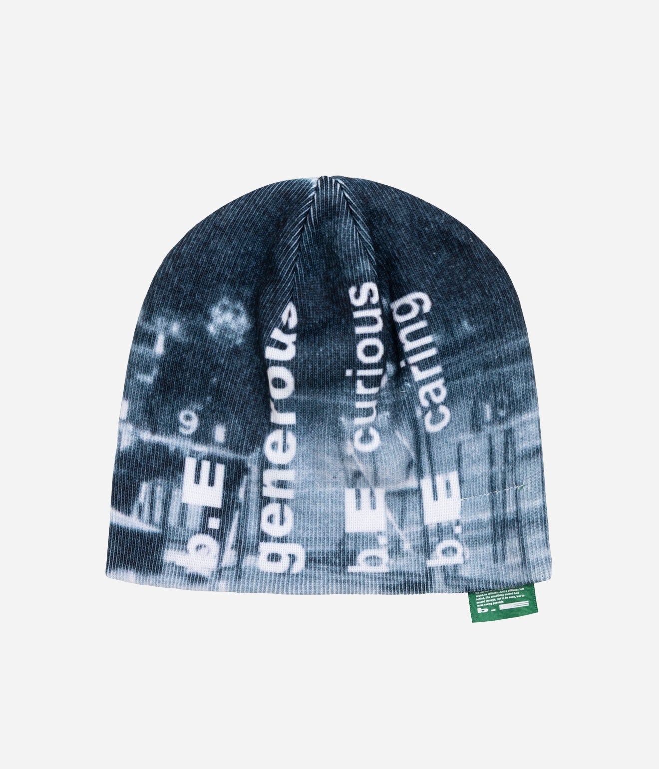 b.Eautiful x LTTT "Generous Beanie" Black / White - WEAREALLANIMALS