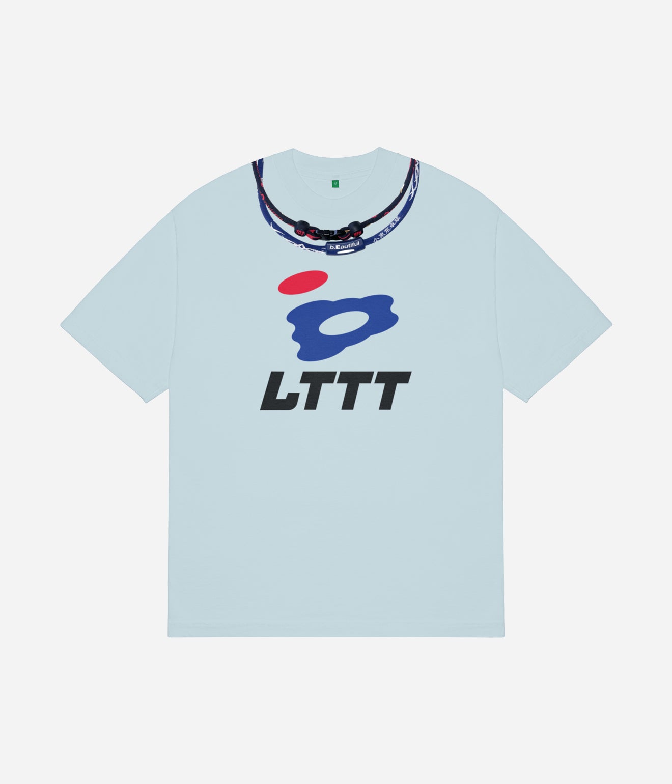 b.Eautiful x LTTT "Joy T-Shirt" Light Blue - WEAREALLANIMALS