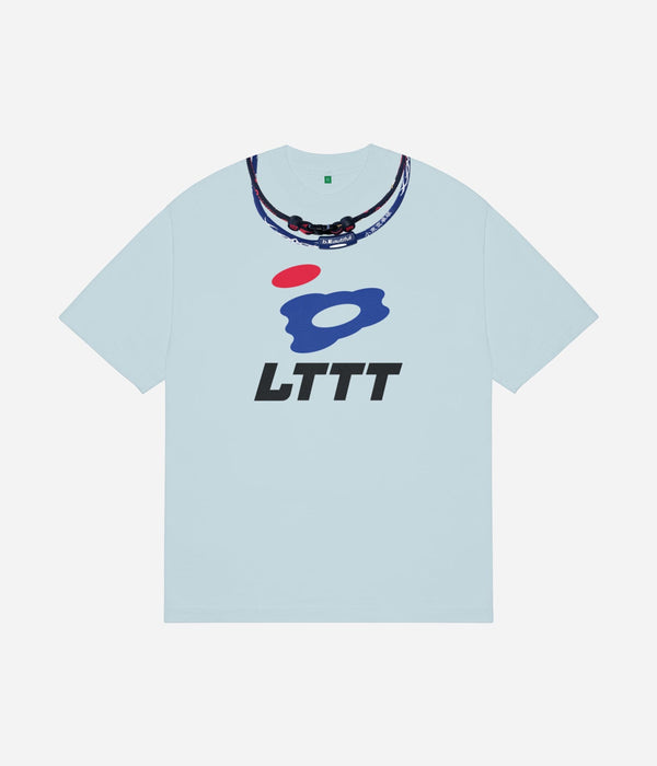 b.Eautiful x LTTT "Joy T-Shirt" Light Blue - WEAREALLANIMALS