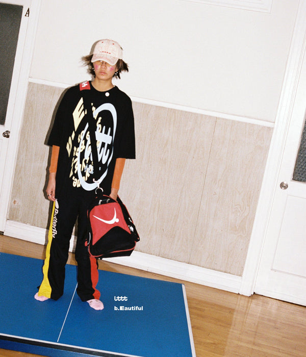 b.Eautiful x LTTT "Logos T-Shirt" Black - WEAREALLANIMALS