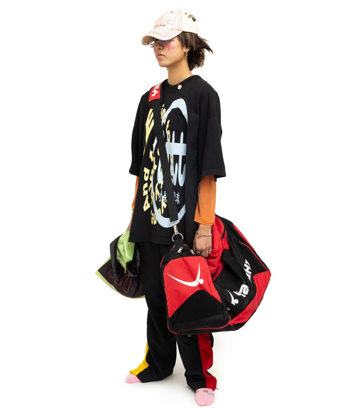 b.Eautiful x LTTT "Logos T-Shirt" Black - WEAREALLANIMALS