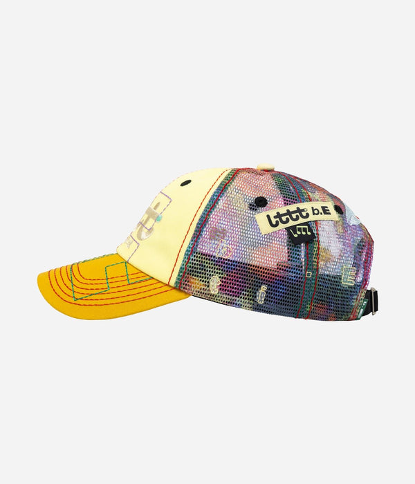 b.Eautiful x LTTT "Vapor Hat" Yellow / Mesh - WEAREALLANIMALS