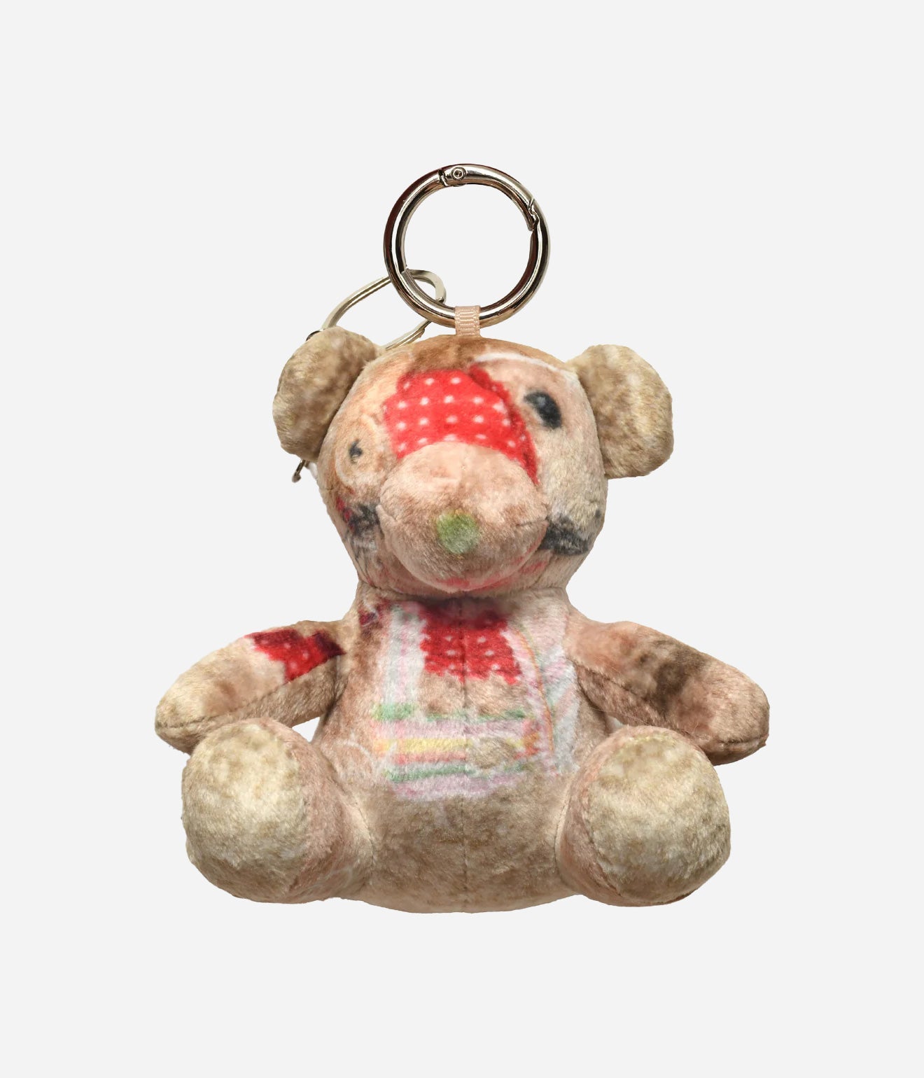 b.Eautiful x Shoma Mitani "Teddy Bear Keychain" Multi - WEAREALLANIMALS