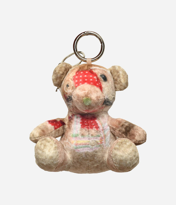 b.Eautiful x Shoma Mitani "Teddy Bear Keychain" Multi - WEAREALLANIMALS