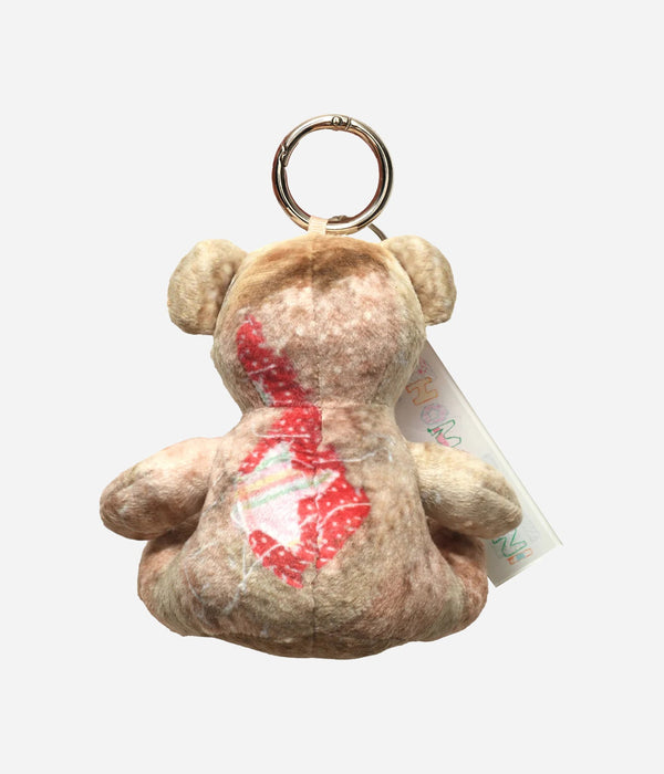 b.Eautiful x Shoma Mitani "Teddy Bear Keychain" Multi - WEAREALLANIMALS