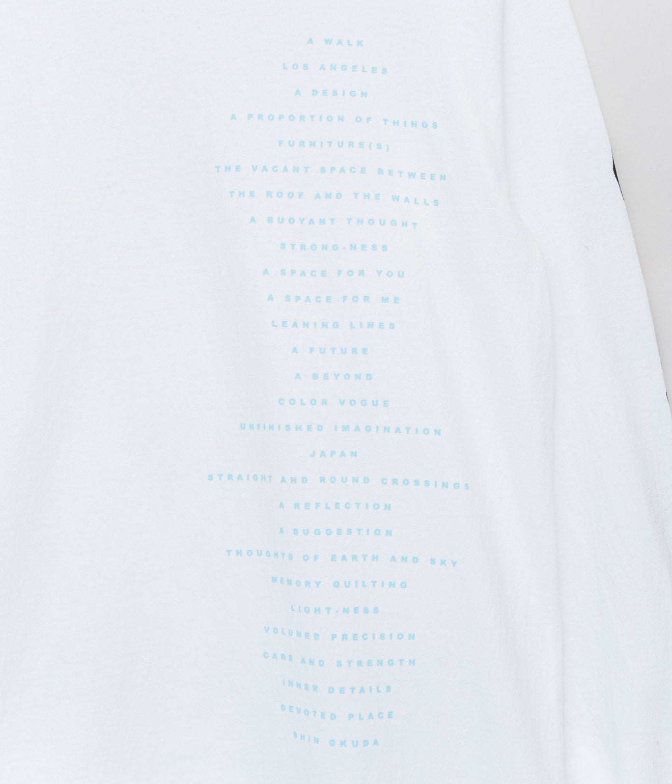 b.Eautiful x WAKA WAKA "A Future LS Shirt" White - WEAREALLANIMALS