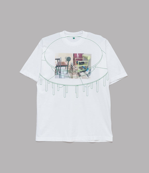 b.Eautiful x WAKA WAKA "A Space For You T - Shirt" White - WEAREALLANIMALS