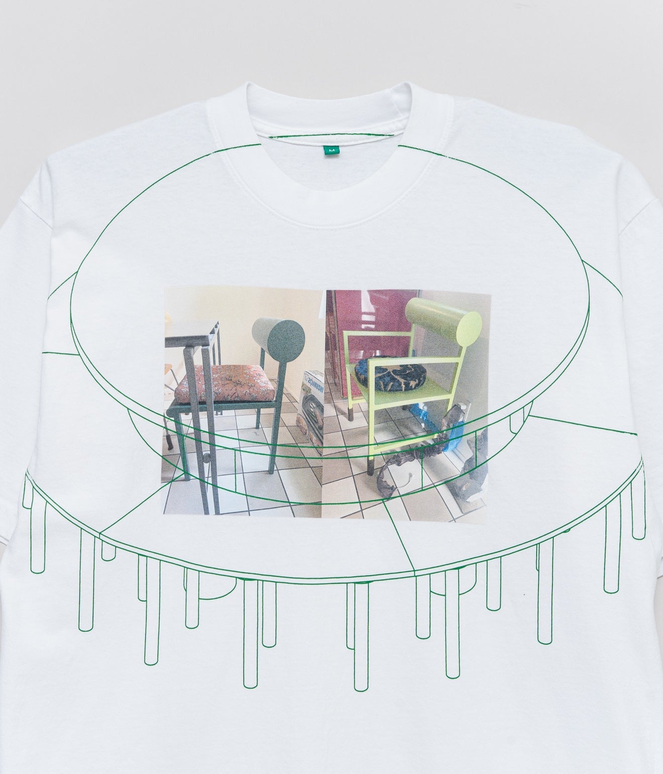 b.Eautiful x WAKA WAKA "A Space For You T - Shirt" White - WEAREALLANIMALS