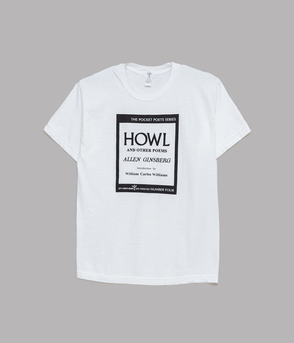 City Lights Bookstore S/S T-Shirt “HOWL” - WEAREALLANIMALS