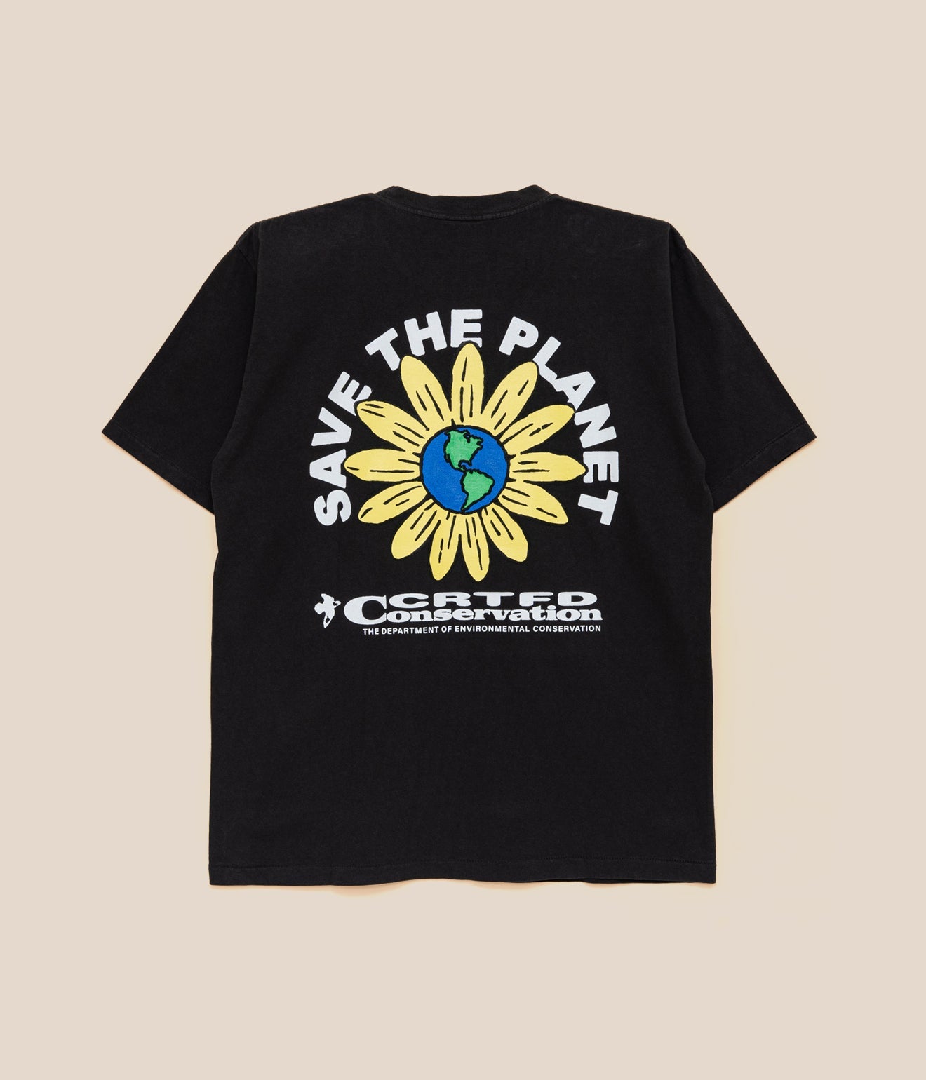 CRTFD "BEES TEE" VINTAGE BLACK - WEAREALLANIMALS