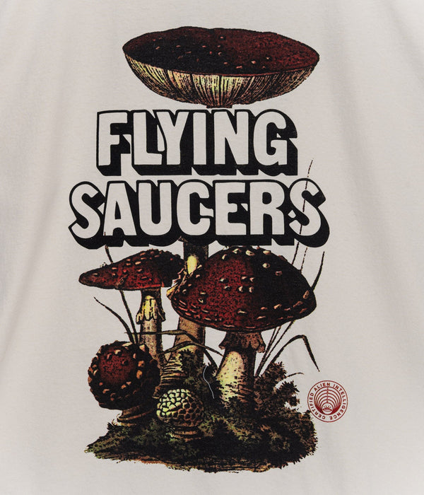 CRTFD "FLYING SAUCERS TEE" NATURAL - WEAREALLANIMALS