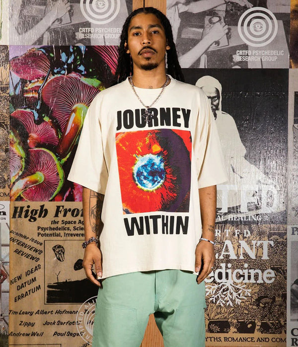 CRTFD "JOURNEY WITHIN TEE" NATURAL - WEAREALLANIMALS