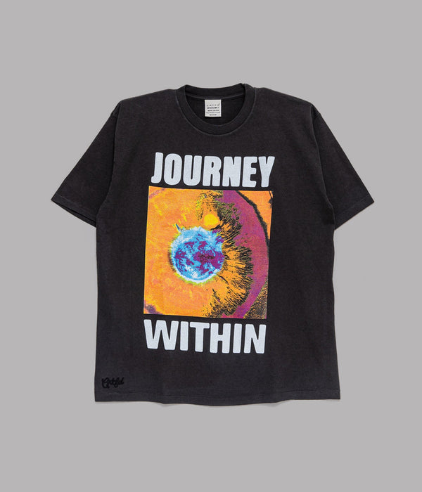 CRTFD "JOURNEY WITHIN TEE" VINTAGE BLACK - WEAREALLANIMALS