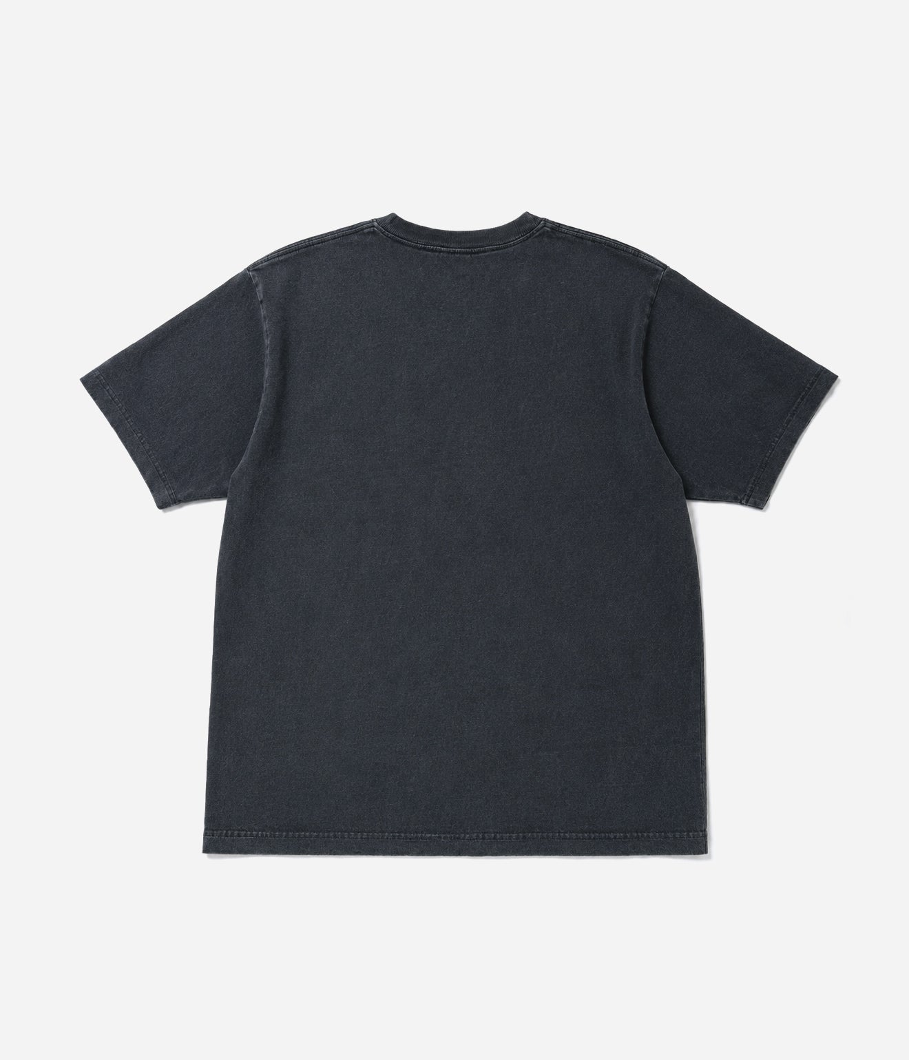 STUDIO ANIMALS “Curved Arch Logo” S/S T-Shirt Faded Black