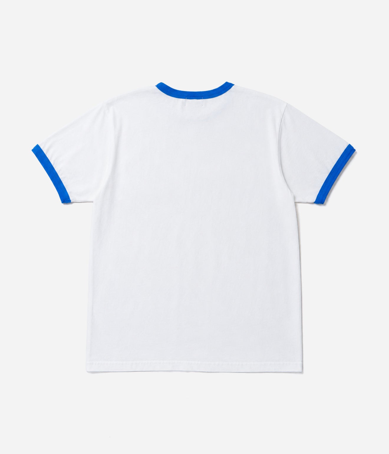 STUDIO ANIMALS “Curved Arch Logo” S/S T-Shirt White / Blue