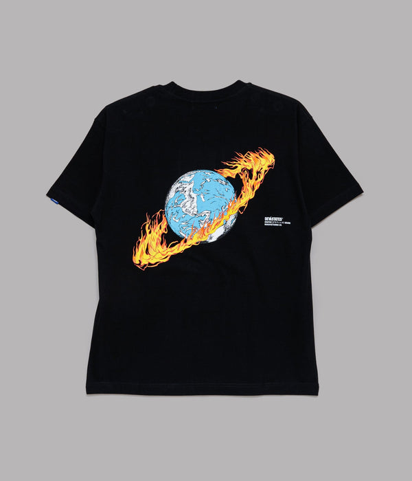 DEVÁ STATES "MELTDOWN T-Shirt" Black - WEAREALLANIMALS