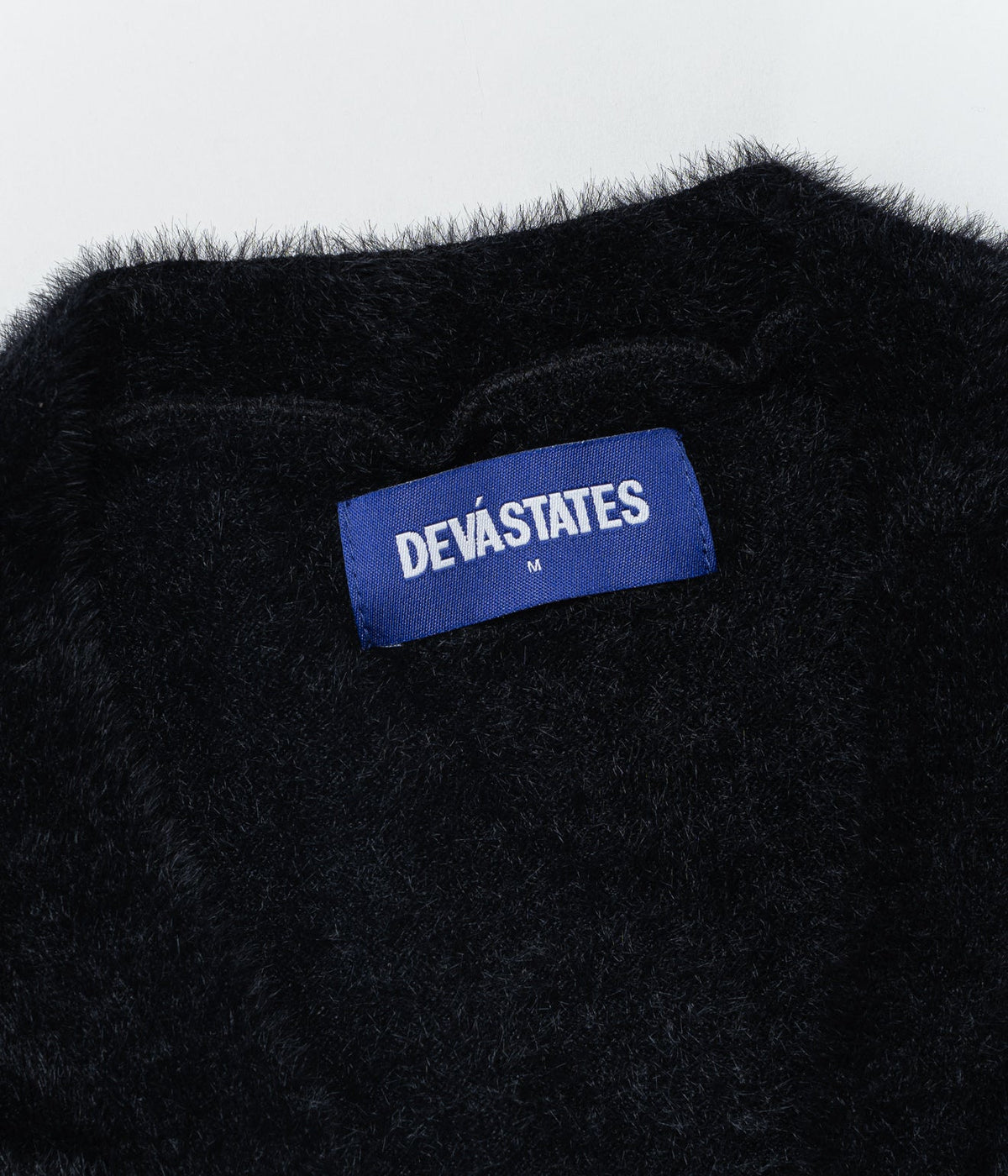 DEVÁ STATES "Mohair Cardigan -FUZZ-" Black - WEAREALLANIMALS