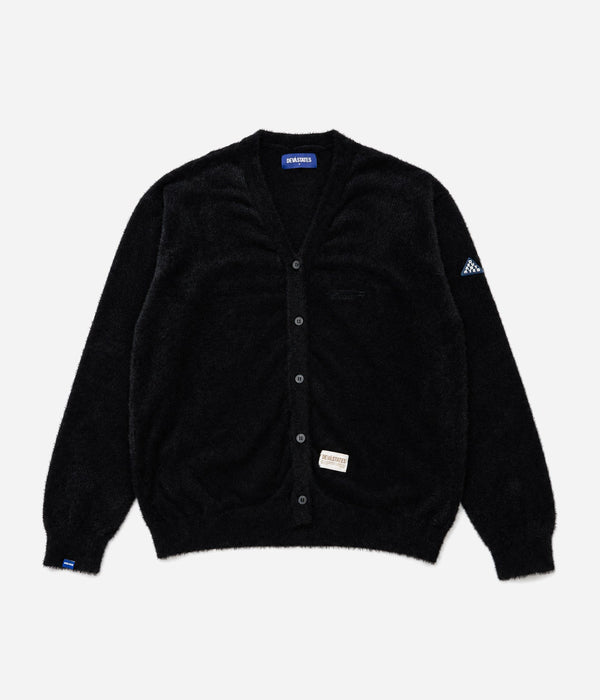 DEVÁ STATES "Mohair Cardigan -FUZZ-" Black - WEAREALLANIMALS