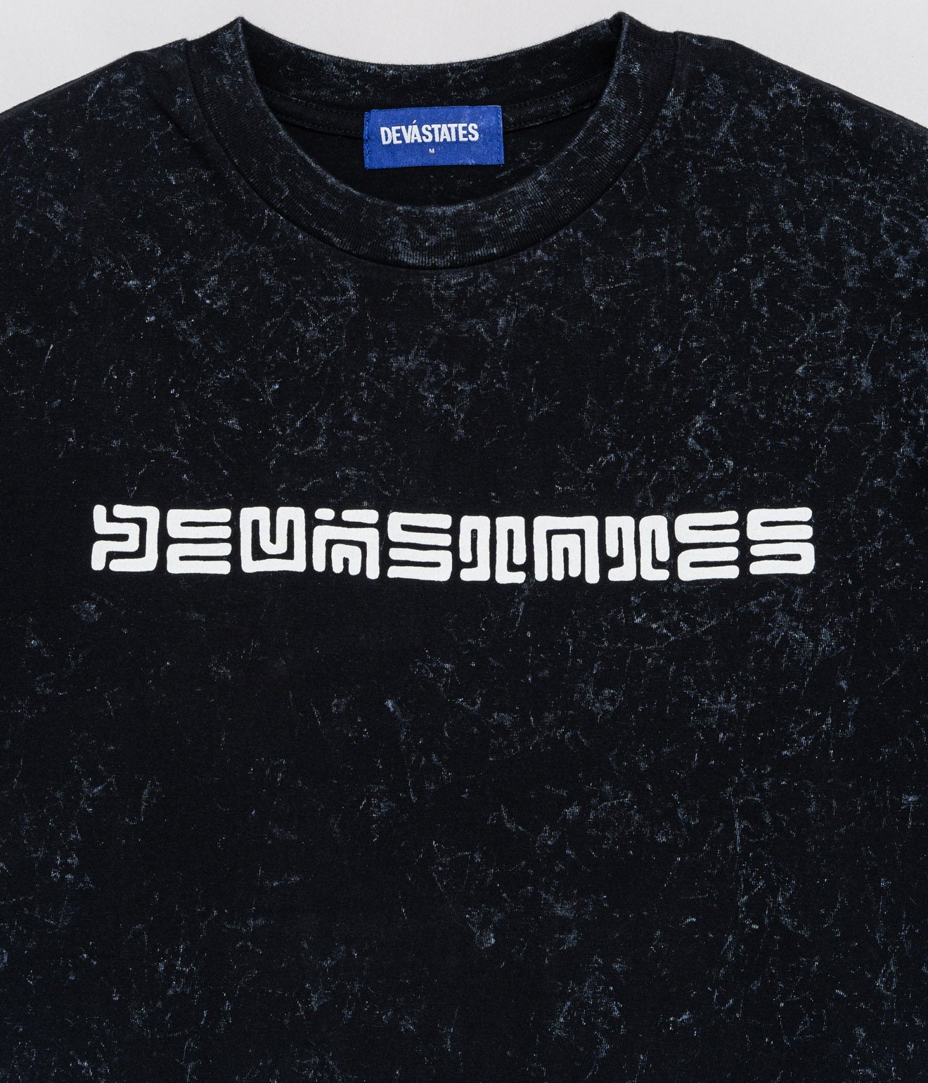 DEVÁ STATES "RELIC LS T-Shirt" Washed Black - WEAREALLANIMALS