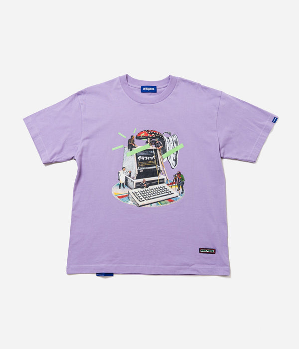 DEVÁ STATES "Tshirt - DIGITALISM" Purple - WEAREALLANIMALS
