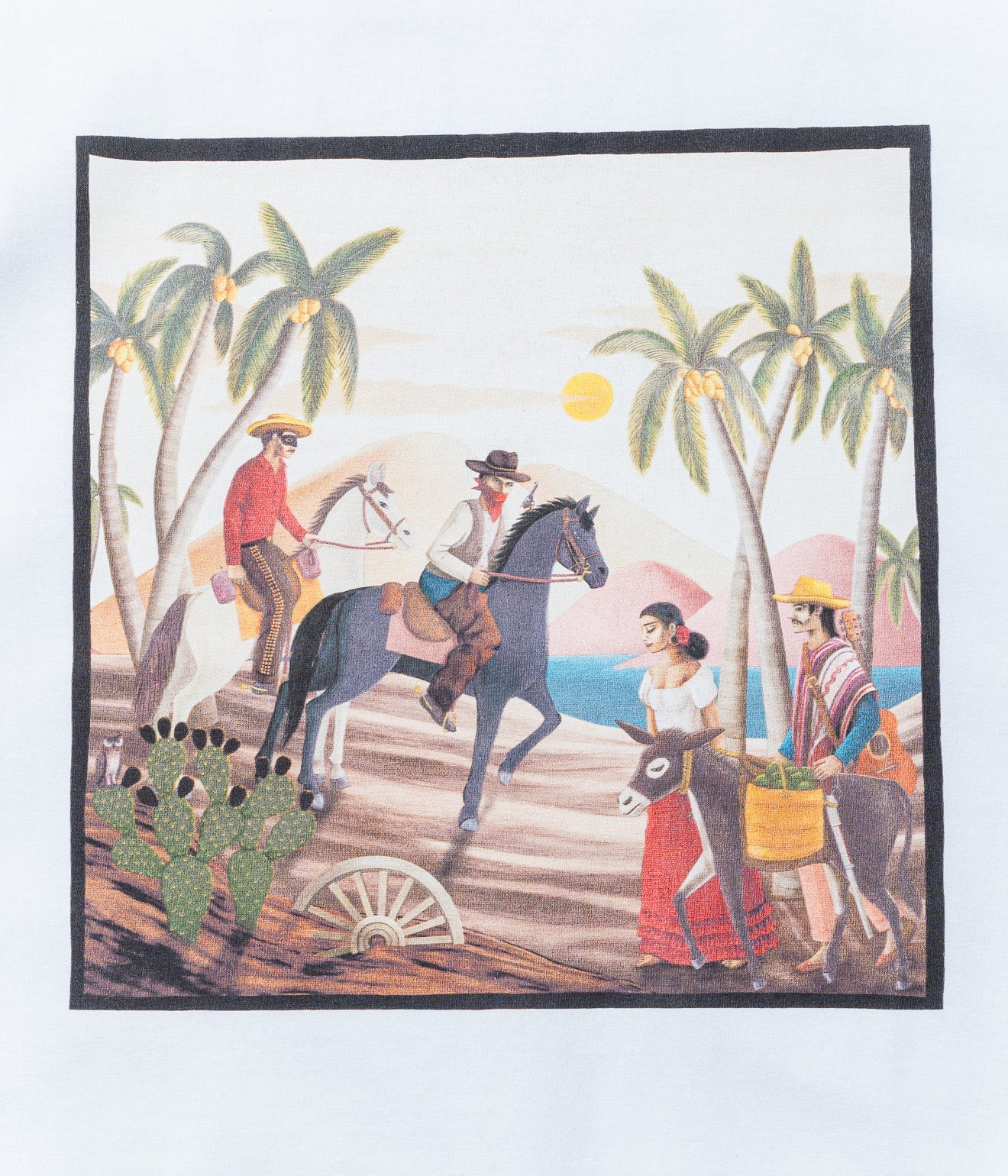 ENDLESS JOY "BANDITO WHITE T - SHIRT" - WEAREALLANIMALS