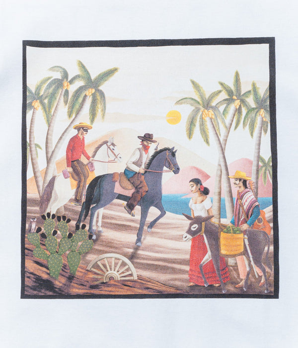 ENDLESS JOY "BANDITO WHITE T - SHIRT" - WEAREALLANIMALS