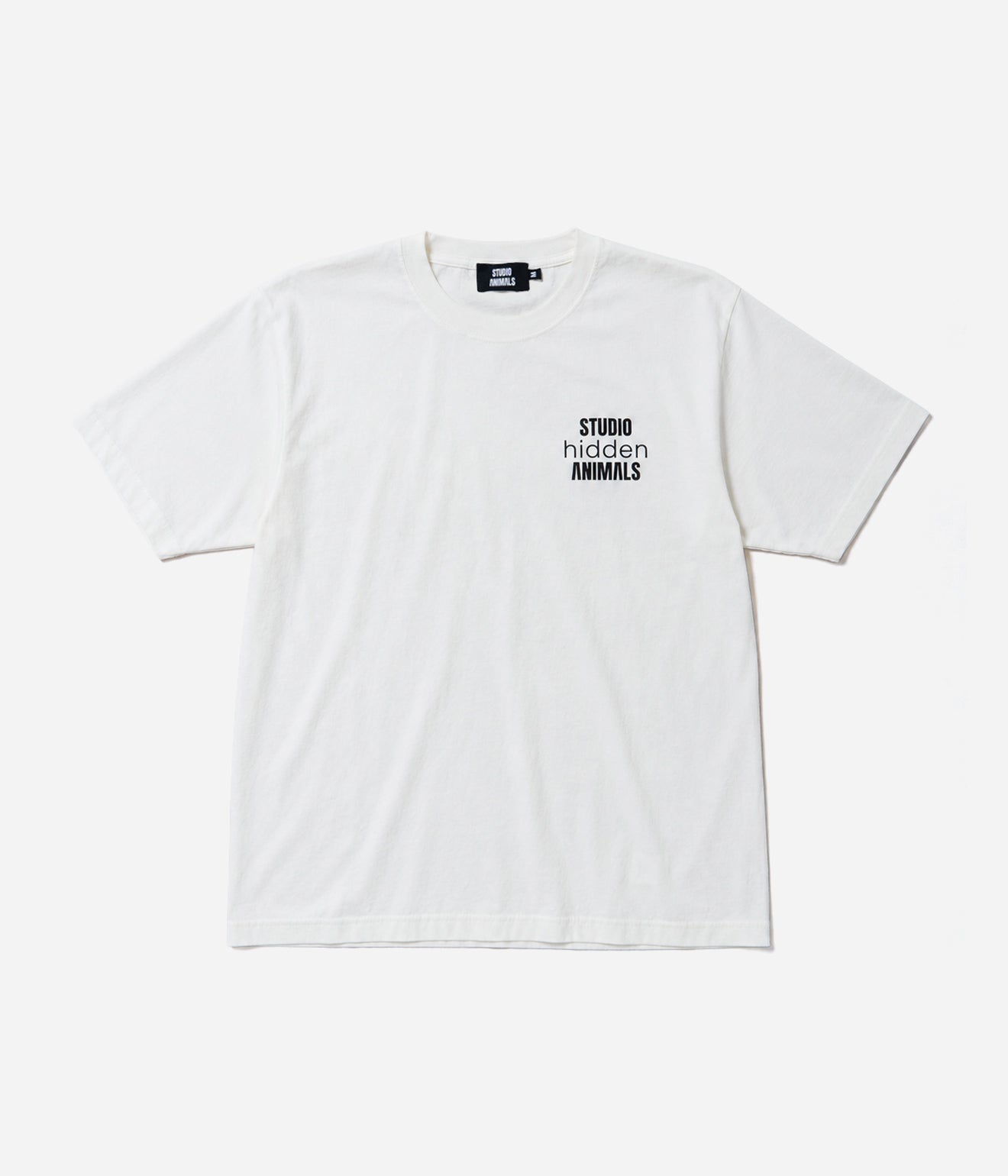 STUDIO ANIMALS × Studio-hidden “HOW TO MAKE” S/S T-Shirt Natural