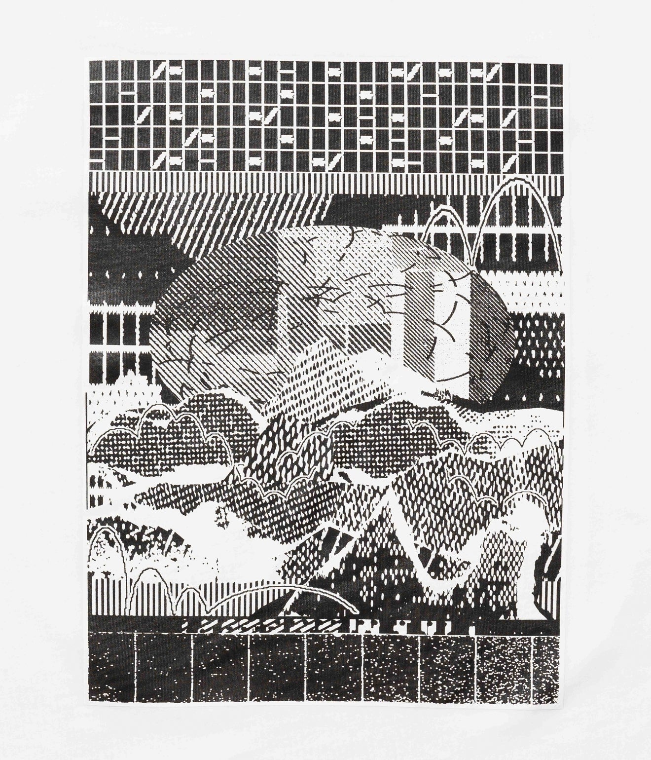 LOOSEJOINTS "BROSHUDA - 'WELTWERDUNG' L/S TEE" WHT - WEAREALLANIMALS