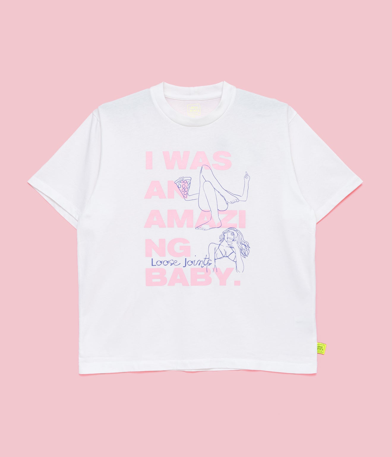 LOOSEJOINTS "CARLOS NUÑEZ - 'AMAZING BABY' S/S TEE" - WEAREALLANIMALS