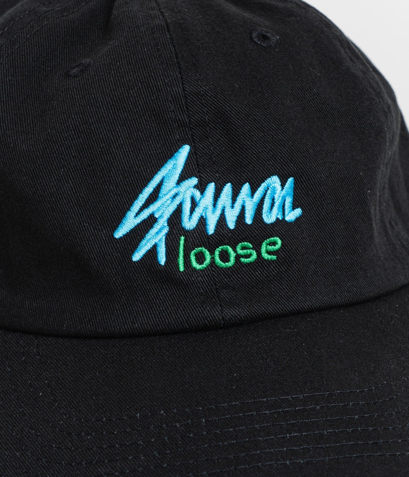 LOOSEJOINTS "CLAY ARLINGTON - 'FAWAloose' BASEBALL CAP" BLK - WEAREALLANIMALS