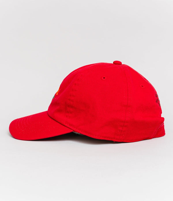 LOOSEJOINTS "CLAY ARLINGTON - 'FAWAloose' BASEBALL CAP" RED - WEAREALLANIMALS