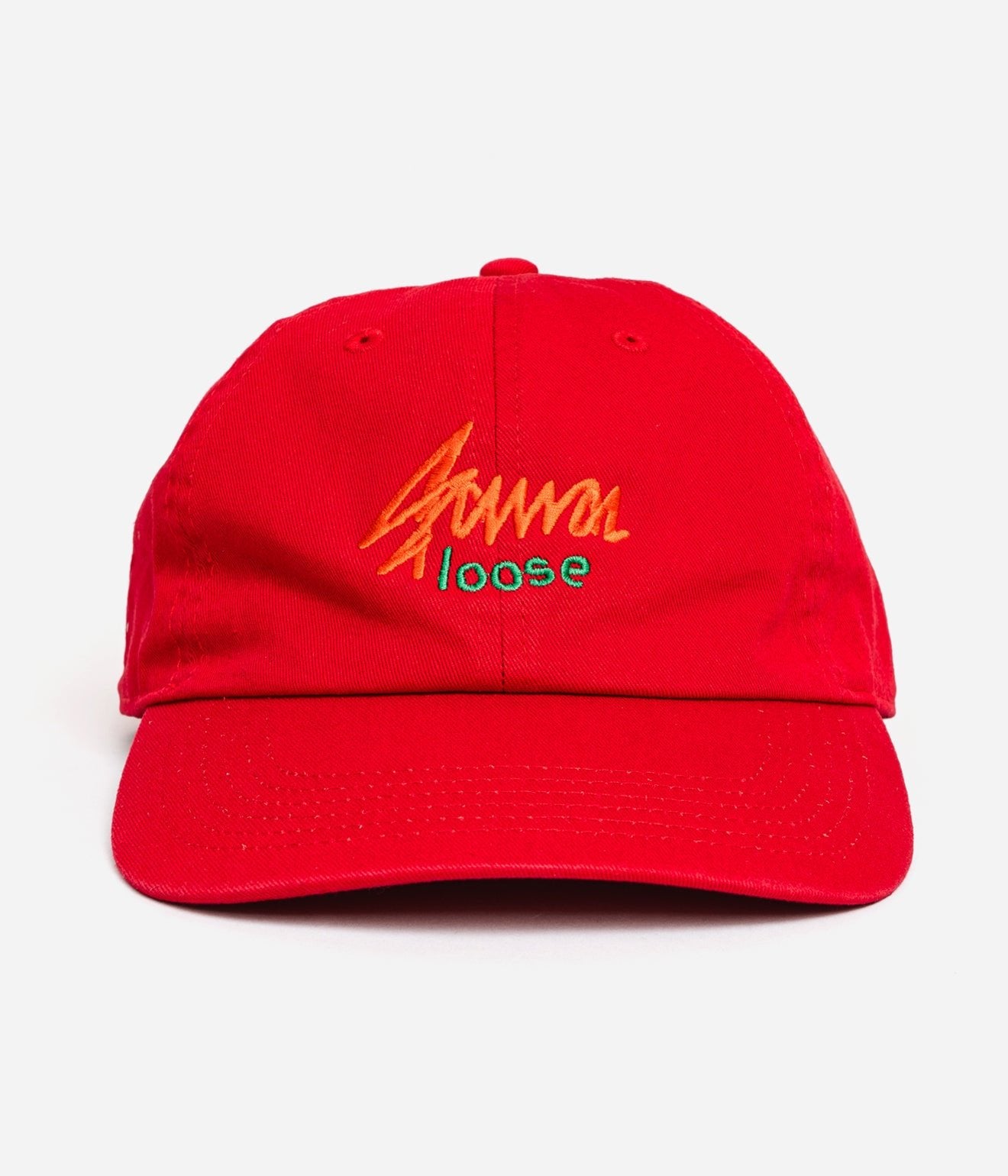 LOOSEJOINTS "CLAY ARLINGTON - 'FAWAloose' BASEBALL CAP" RED - WEAREALLANIMALS