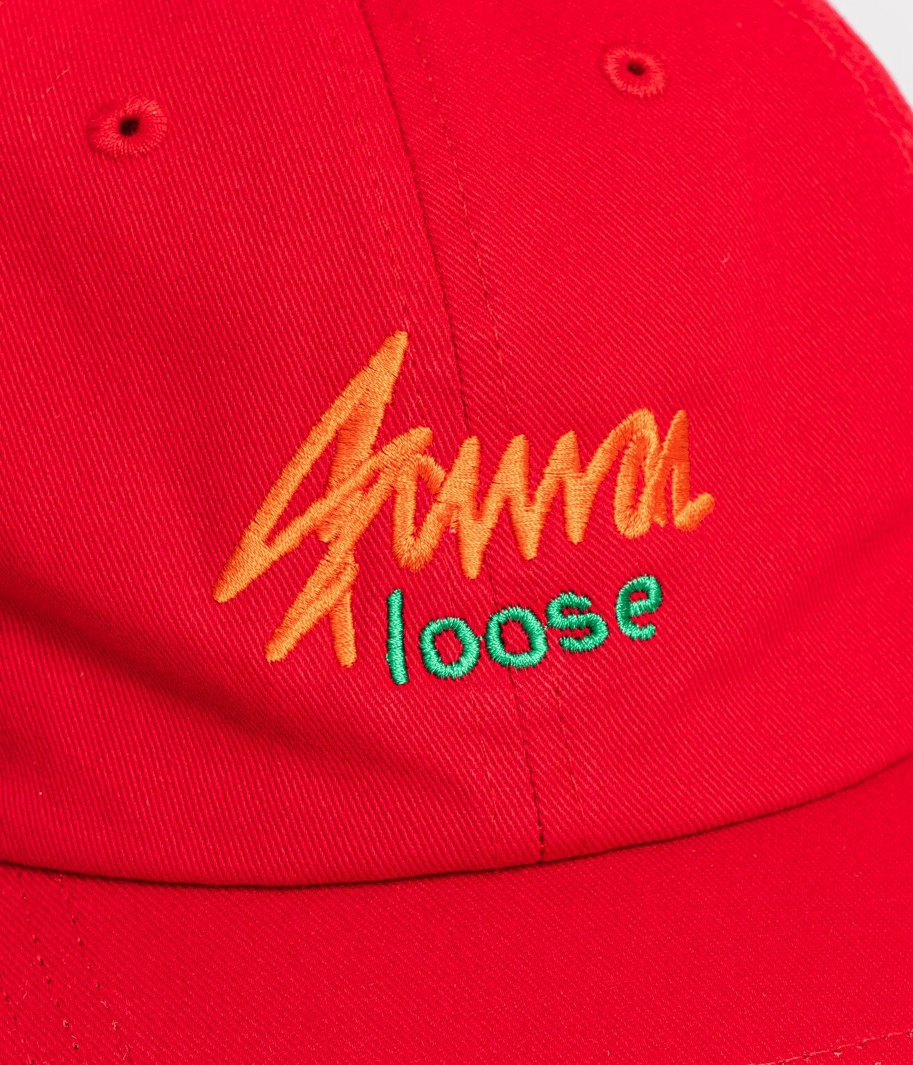 LOOSEJOINTS "CLAY ARLINGTON - 'FAWAloose' BASEBALL CAP" RED - WEAREALLANIMALS