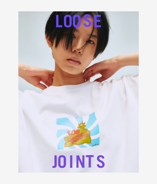 LOOSEJOINTS "DEADKEBAB - 'CHEESE' S/S TEE" WHT - WEAREALLANIMALS