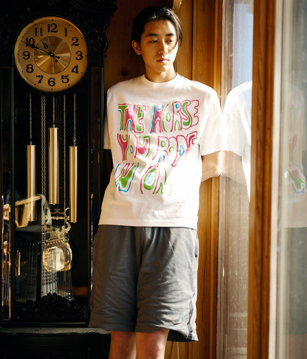 LOOSEJOINTS "ED DAVIS - 'NERVE CONTROL' S/S TEE" WHT - WEAREALLANIMALS