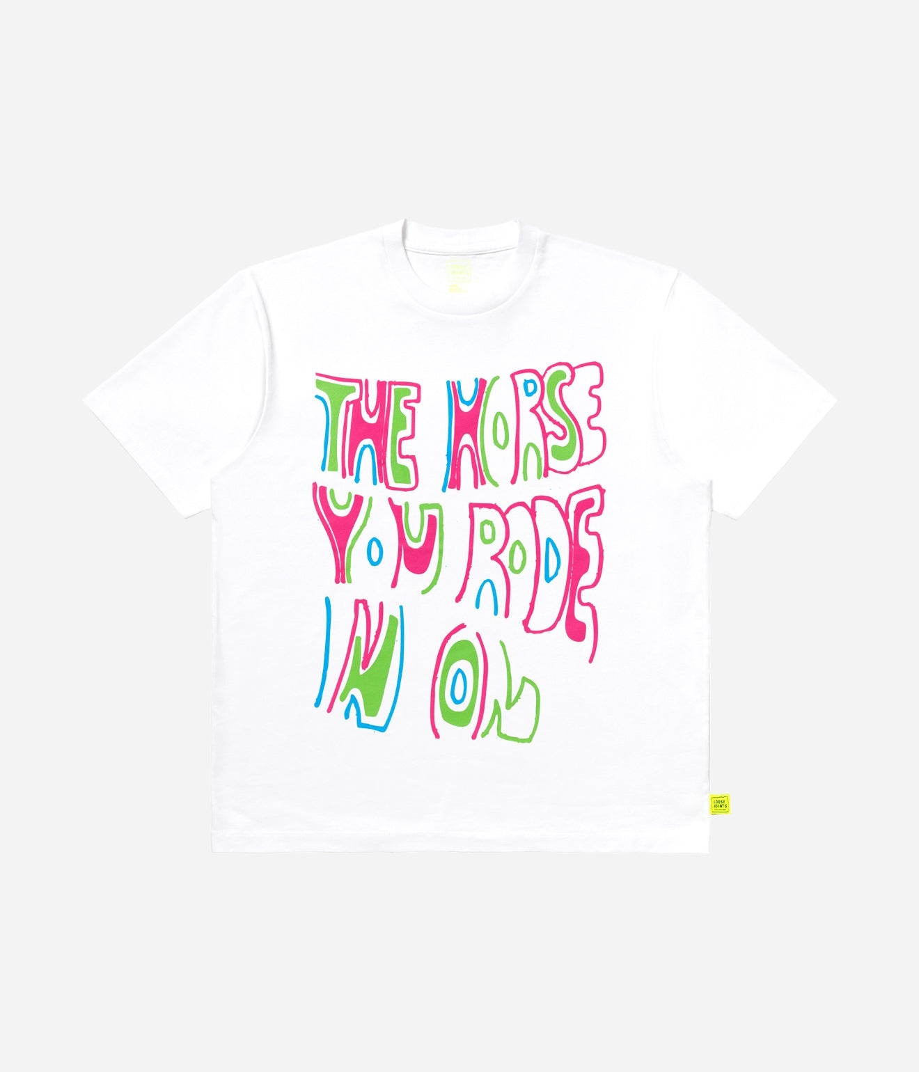 LOOSEJOINTS "ED DAVIS - 'NERVE CONTROL' S/S TEE" WHT - WEAREALLANIMALS