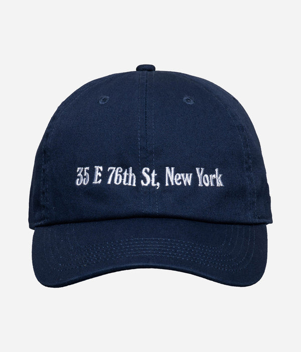 LOOSEJOINTS "KOSUKE SHONO - 'ADDRESS' BASEBALL CAP" NVY - WEAREALLANIMALS