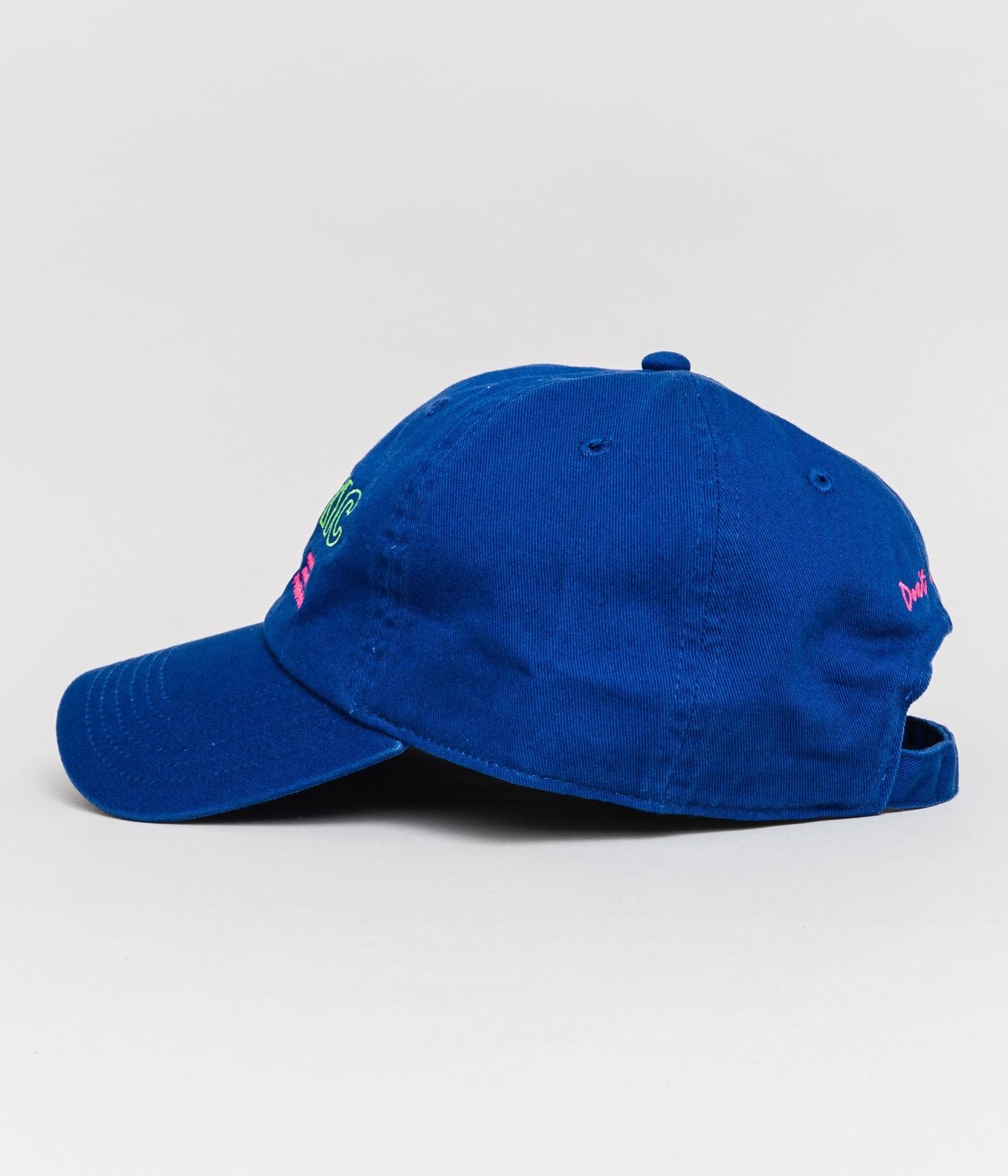 LOOSEJOINTS "KOSUKE SHONO - 'PLASTIC LOVE' BASEBALL CAP" BLU - WEAREALLANIMALS
