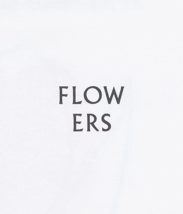 LOOSEJOINTS "NORITERU MINEZAKI - 'AS THE FLOWER BLOOM IN THE FIELD' S/S T" WHITE - WEAREALLANIMALS