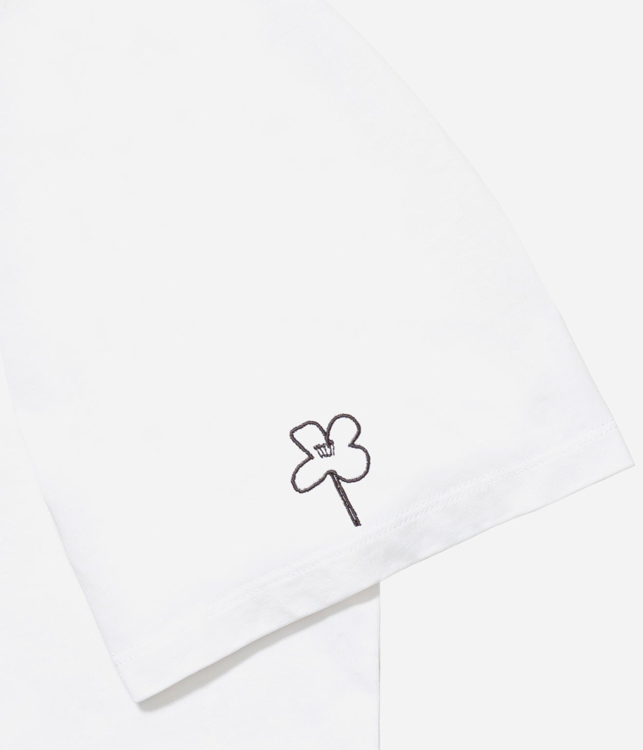 LOOSEJOINTS "NORITERU MINEZAKI - 'AS THE FLOWER BLOOM IN THE FIELD' S/S T" WHITE - WEAREALLANIMALS