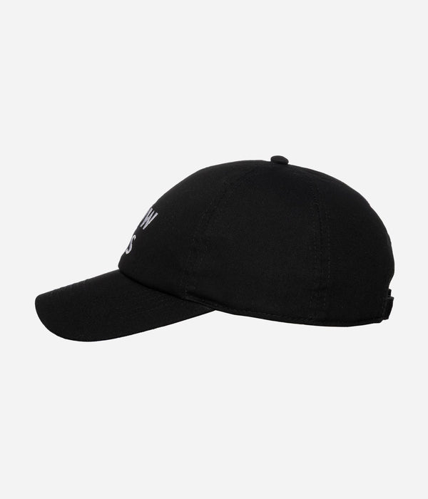 LOOSEJOINTS "NORITERU MINEZAKI - 'FLOWERS' BASEBALL CAP" BLACK - WEAREALLANIMALS