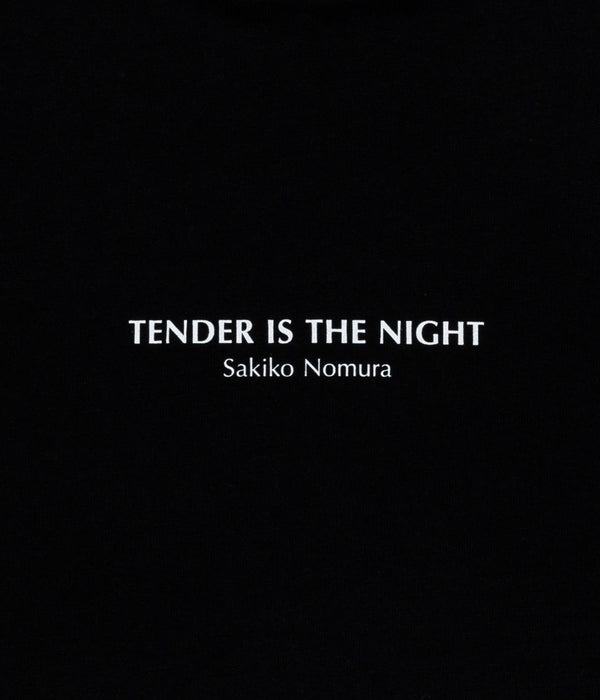 LOOSEJOINTS "SAKIKO NOMURA 'TENDER IS THE NIGHT' S/S T" BLACK - WEAREALLANIMALS