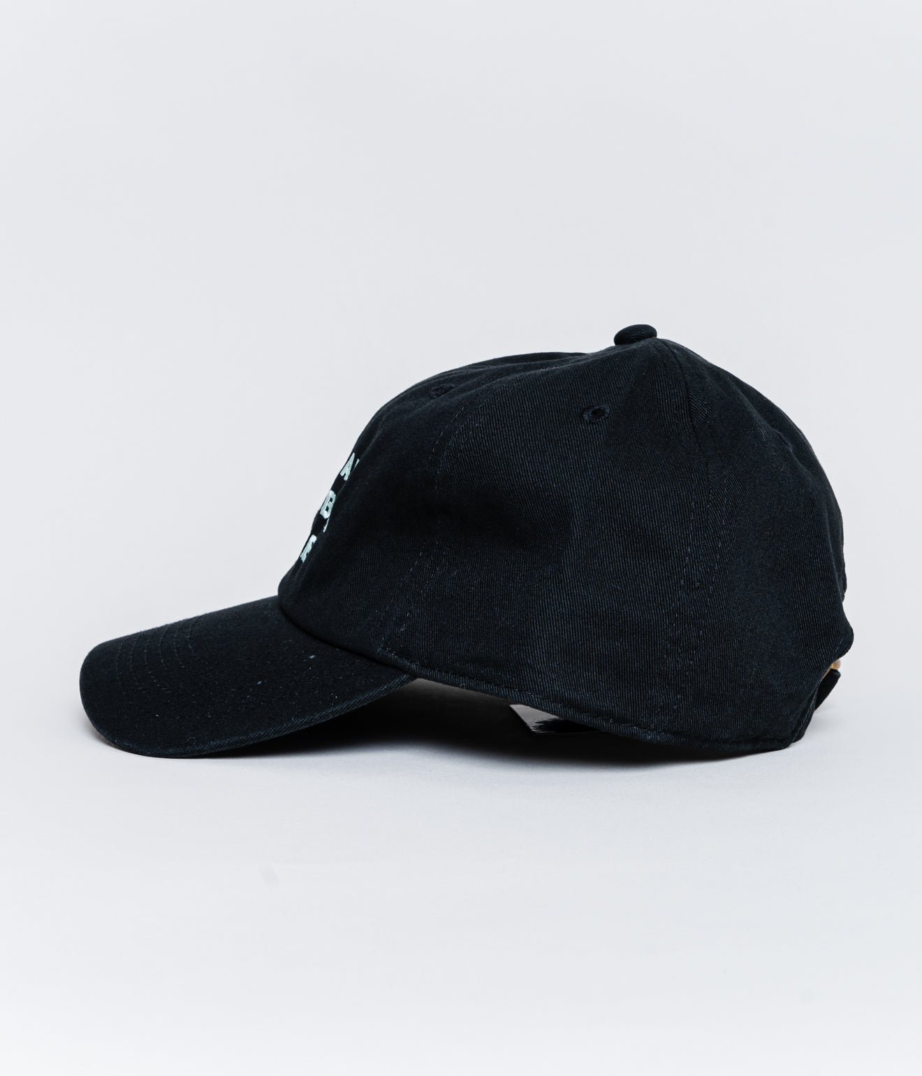 LOOSEJOINTS "SPECTATOR - 'CULTURAL SCAVENGER LEAGUE' BASEBALL CAP" BLK - WEAREALLANIMALS