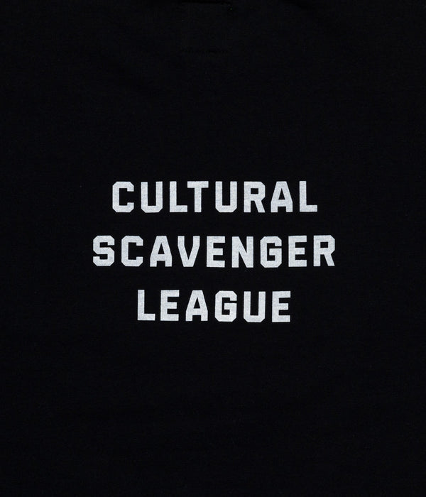 LOOSEJOINTS "SPECTATOR - 'OLD SPECTATOR LOGO' CREW NECK" BLACK - WEAREALLANIMALS