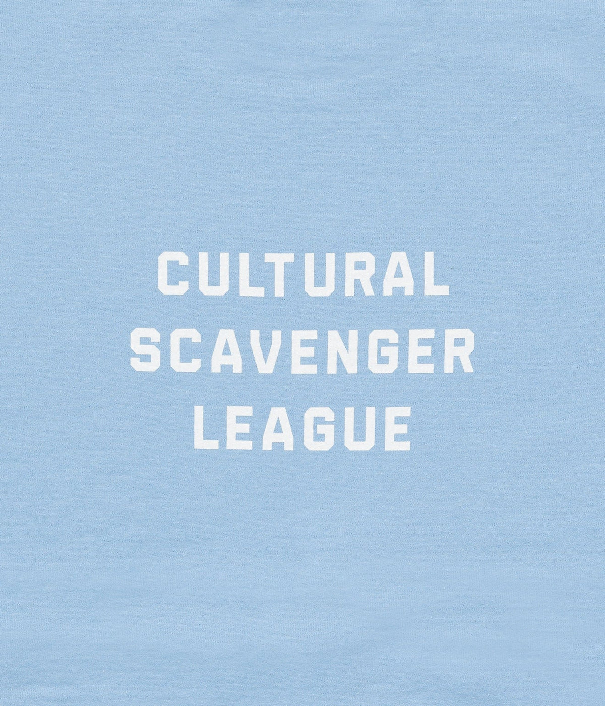 LOOSEJOINTS "SPECTATOR - 'OLD SPECTATOR LOGO' CREW NECK" LIGHT BLUE - WEAREALLANIMALS