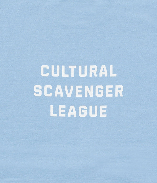 LOOSEJOINTS "SPECTATOR - 'OLD SPECTATOR LOGO' CREW NECK" LIGHT BLUE - WEAREALLANIMALS