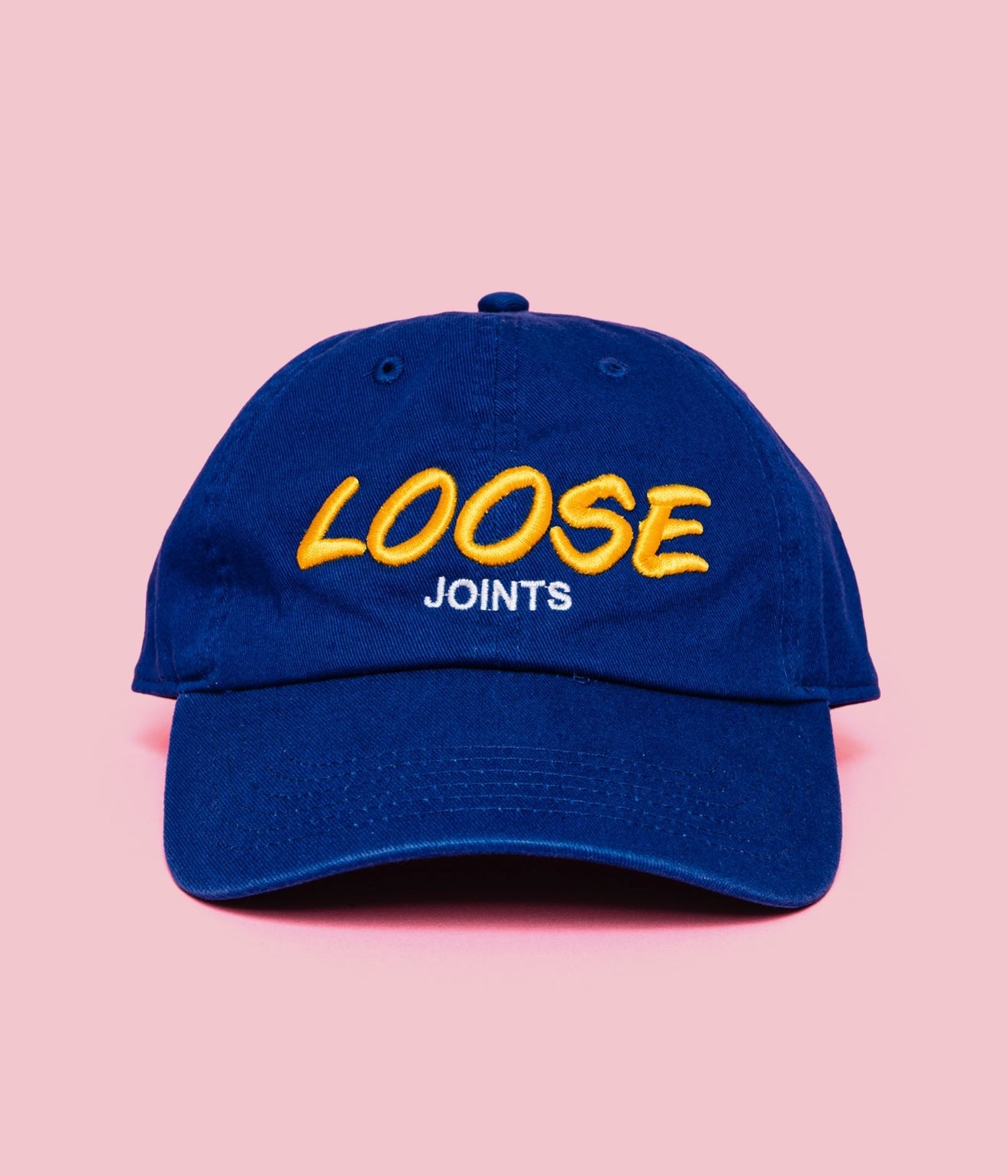 LOOSEJOINTS "STEWART ARMSTRONG - 'Cooper ' BASEBALL CAP" BLU - WEAREALLANIMALS